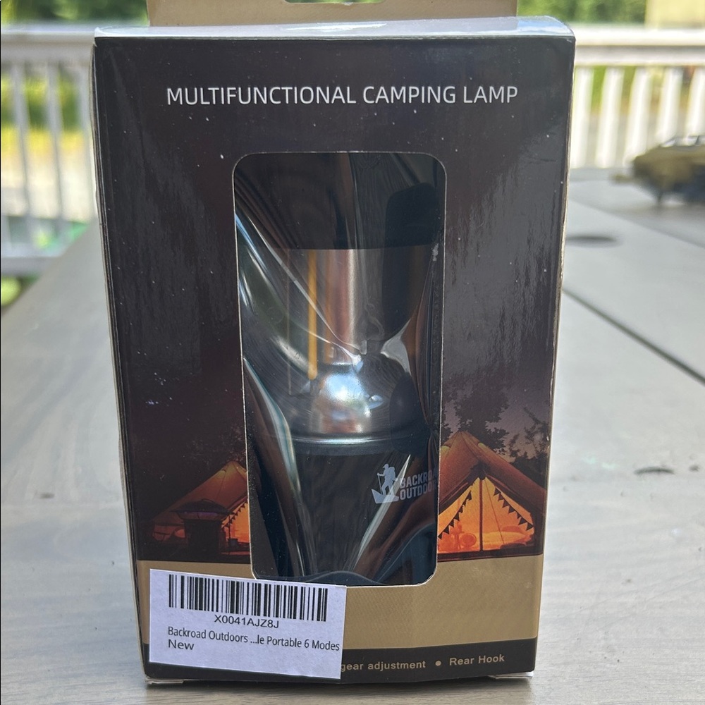 Backroad Outdoors Multifunctional Camping Lamp